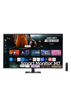 Samsung43" 4Ms (GTG) 60Hz (USB-C,HDMI,USB-A) M7 M70D HDR10 VA Panel 4K UHD Akıllı Monitör - LS43DM702UUXUF