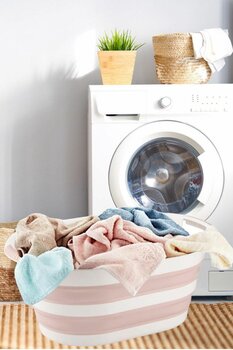 Tiklasende Katlanır Akordiyon Çamaşır Sepeti 38 Lt Çamaşır Selesi