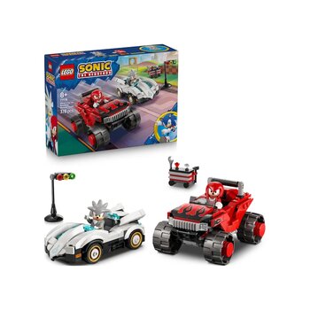 Lego® Sonic The Hedgehog Silver’ın Arabası, Knuckles’ın Canavar Kamyonuna Karşı 77118 – 8+ Yaratıcı Oyuncak Yapım Seti (378p)
