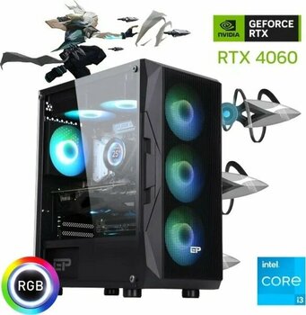 Güneysu Teknoloji I3-4060 RTX 4060 16GB DDR5 500GB SSD Masaüstü Bilgisayar