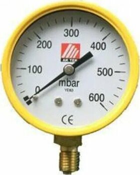 Ak Tek Manometre 0-1 Bar Yüksek Basınç