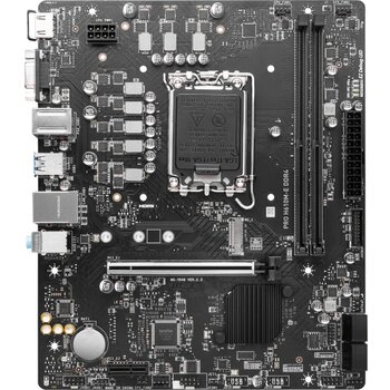 Msı Pro H610m-E Ddr4 M2 Pcıe Nvme Hdmı Pcıe 16X V4.0 1700P Matx