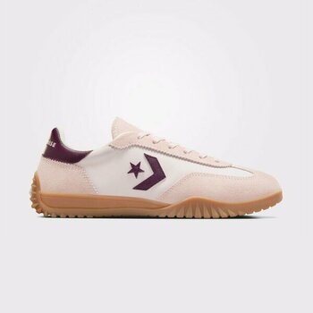 Converse Run Star Trainer Unisex Pembe Süet Sneaker - 44