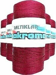 Polyester Makrome İpi 1560 Bordo 5 Adet 100 gr