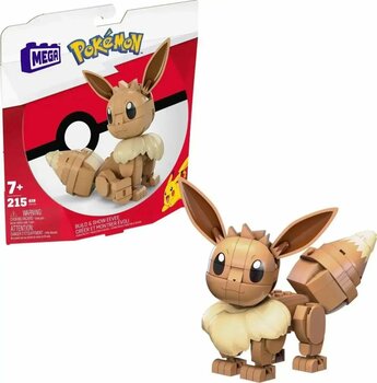 Mattel Mega Construx Pokemon Build & Show - Eevee 7+ 215 Parça Pokemon Oyuncak Yapı Seti HDL84
