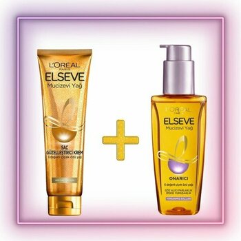Elseve Mucizevi Yağ Saç Güzelleştirici Krem 150 ml - Mucizevi Yağ Onarıcı 100 ml