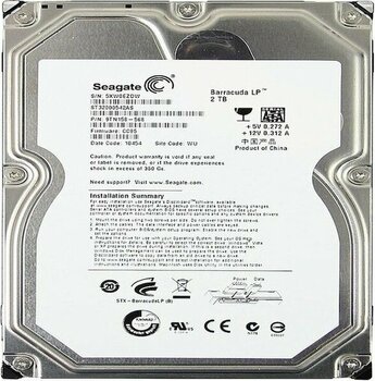 Seagate ST32000542AS 3.5" 2 Tb 5900 Rpm 32 MB Sata 2 HDD