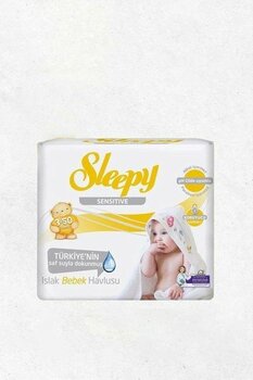 Sleepy Sensitive Islak Bebek Mendil 3X50 x 12 Adet (1800 Yaprak)