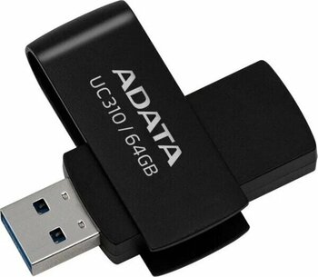 ADATA UC310 64 GB Siyah USB bellek