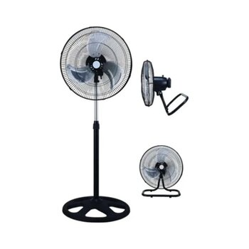 Master Mtr-f100 18'' 80 W Monofaze Sanayi Tipi 3in1 Ayaklı Vantilatör Gri - Siyah