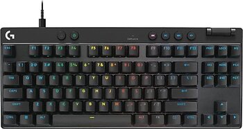 Logitech G Pro X TKL Rapid 920-013131 Siyah Kablolu Mekanik Oyuncu Klavyesi