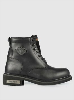 Harley Davidson 025M100109 Gıbson Erkek Bot - Siyah Deri - 40