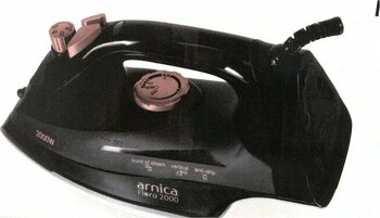 Arnica Ut61043 Flora 2000 W Siyah Seramik Ütü