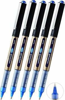 Mavi Pilot Kalem 5 Adet Uniball Eye Broad 1.0 Mm Roller Pilot Kalem Ub-150-10 Roller Uçlu Likit Mürekkepli Mavi