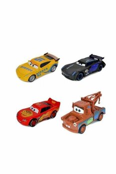 Şimşek Mcqueen Cars Mater Oyuncak Arabalar 4'lü Set