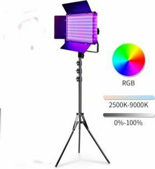 Deyatech 50W Rgb LED Video Işık Stüdyo Işıkları Fotoğraf Işıkları Video Konferans Youtube