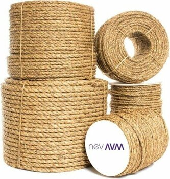 Nev AVM Nev Hasır Ip 3mm (Jüt Halat Kendir Doğal Ip) 3 Milim Kalınlık 30 mt