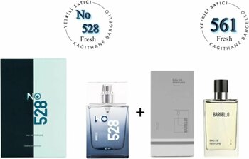 Bargello No: 528 + 561 Erkek Parfüm Edp 50 ml Fresh - Mnms50no528561
