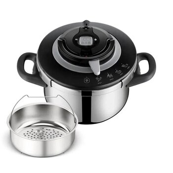 Tefal Clipso+ Chef 4,5 Litre 4 Pişirme Programlı Düdüklü Tencere - 1510002661