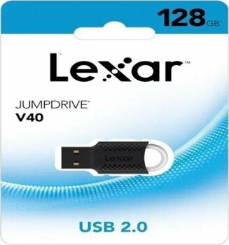 Lexar Jumpdrive V40 128 GB Siyah USB Flash Bellek