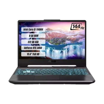 Asus Tuf Gaming F15 Intel Core I5 11400H 16GB 512 GB SSD Rtx 3050 144 Hz Freedos 15.6" Fhd FX506HC-HN4096