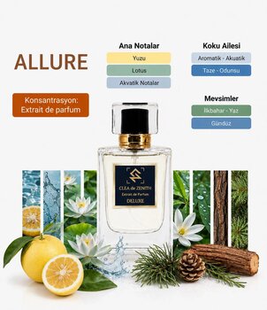 Clea De Zenith Allure Erkek Parfüm 60 Ml + 5 Ml