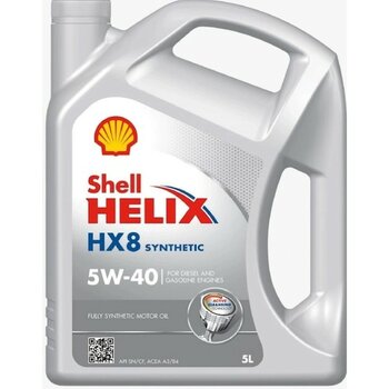 Shell Helix Hx8 5W40 5 Lt Motor Yağı (2025 Temmuz Üretim) 5W-40