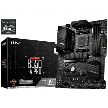 Msi B550-A Pro Amd B550 Am4 Ddr4 4400 Mhz Masaüstü Anakart