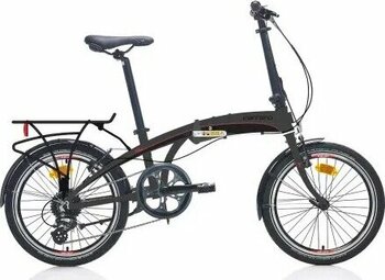 Carraro Flexı 108 Antrasit Kırmızı Katlanır Bisiklet