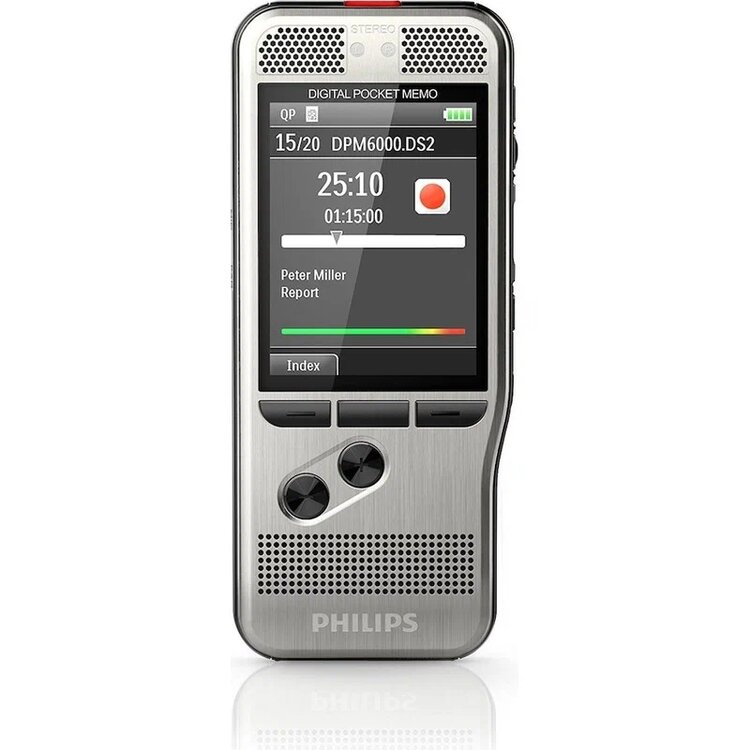 Philips DPM6000 Gri 4 GB Dijital Ses Kayıt Cihazı