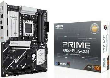 Asus Prıme B850-PLUS-CSM Amd B850 Am5 Ddr5 8000 Dp HDMI 3x M2 Usb3.2 Aura Rgb 2.5gbit Lan Atx 256GB’A Kadar Ram Desteği, 1xgen5 M.2