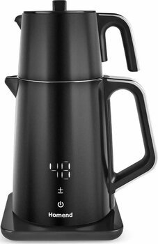 HOMEND Royaltea Cooltouch 1798H 1850 W Çelik 1.7 L Siyah Çay Makinesi
