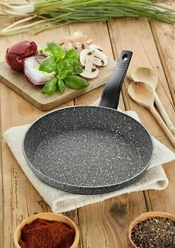 Lavonni 32 cm Granit Tava - Gri
