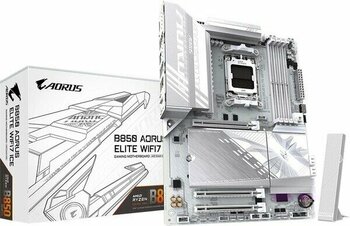 Gigabyte B850 Aorus Elite Wıfı 7 Ice Ddr5 8266 MHz 8200 (Oc) M.2 1555 Pin Am5 Atx Anakart