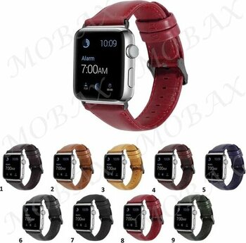 Apple Watch 7/8/9 41Mm Kordon Luxury Leather Deri Kordon