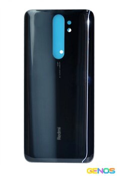Genos Xiaomi Redmi Note 8 Pro Arka Cam Kapak Batarya Pil Kapağı Siyah