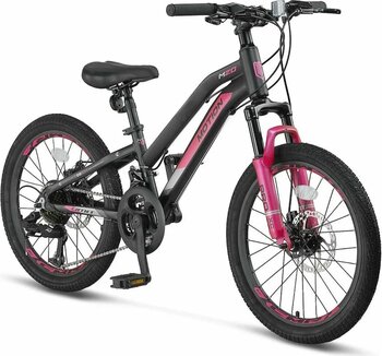 Ümit 2079 L-2d Motion Erkek Kiz Bisikleti 254h V 20 Jant 21 Vites Siyah Pembe