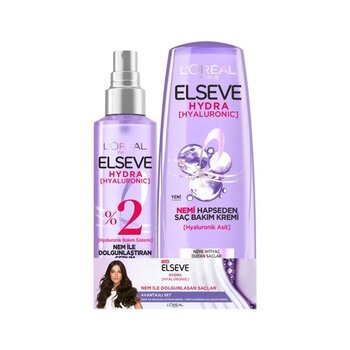 Loreal Elseve Hydra Saç Kremi 175 Ml + Serum 150 Ml Set