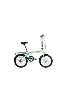 Bisan Twin V Fren Vitessiz 20 Jant Katlanır Bisiklet Mint Yeşil Siyah