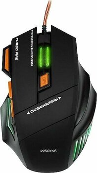 PoloSmart PGS301 Siyah Optik Kablolu Oyuncu Mouse