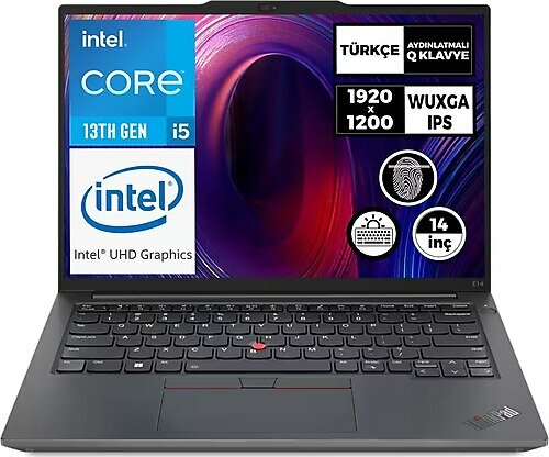 Lenovo ThinkPad E14 Gen 5 21JLS20MTX 003 14 inç Intel Core i5 1335U 8 GB 1 TB SSD Intel Graphics FreeDOS