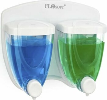 Flosoft 2 Li Sıvı Sabunluk ,ikiz Sıvı Sabunluk 350+350