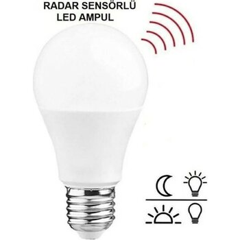 Cata E-27 12W LED Sensörlü Ampul