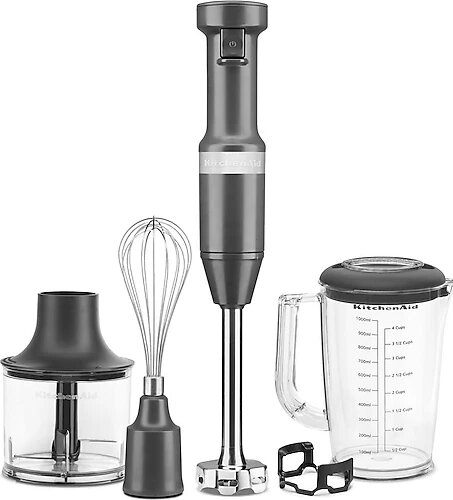 KitchenAid 5KHBV83EDG 800 ml 180 W Gri Blender Seti