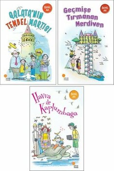 Behiç Ak Gülümseten Öyküler 3 Kitap Set - Galata'nın Tembel Martısı - Geçmişe Tırmanan Merdiven - Havva ile Kaplumbağa