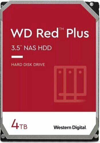 Western Digital Red Plus WD40EFZX 4 TB 5400 RPM 175 MB/s Harddisk