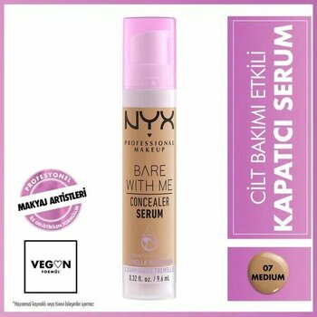 NYX Bare With Me Concealer Serum Medium Likit Kapatıcı
