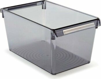 M-E27-30-25 Düzenleyici Raf, 310X180X150 Mm, Şeffaf Siyah