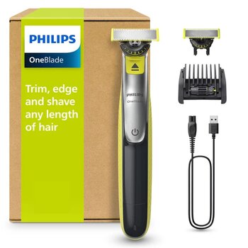 Philips  Oneblade 360 ​​​​Face - Elektrikli Tıraş Makinesi Ve Düzeltici, 2X 360 Bıçak, Ayarlanabilir 5'İ 1 Arada Düzeltme Aparatı, Isl