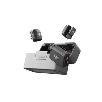 Mic Mini (2tx + 1rx + Şarj Kutusu) Kablosuz Yaka Mikrofonu Seti (İthalatçı Garantili)